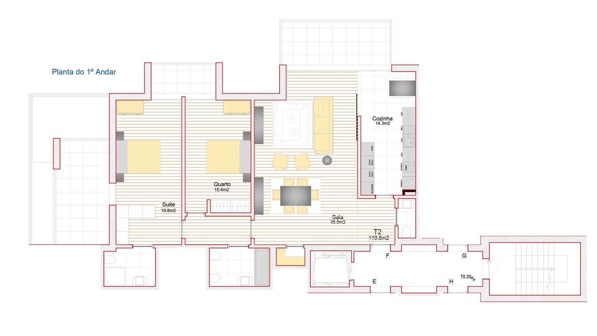 Appartamento 3 Vani, Coimbra, São Martinho do Bispo
